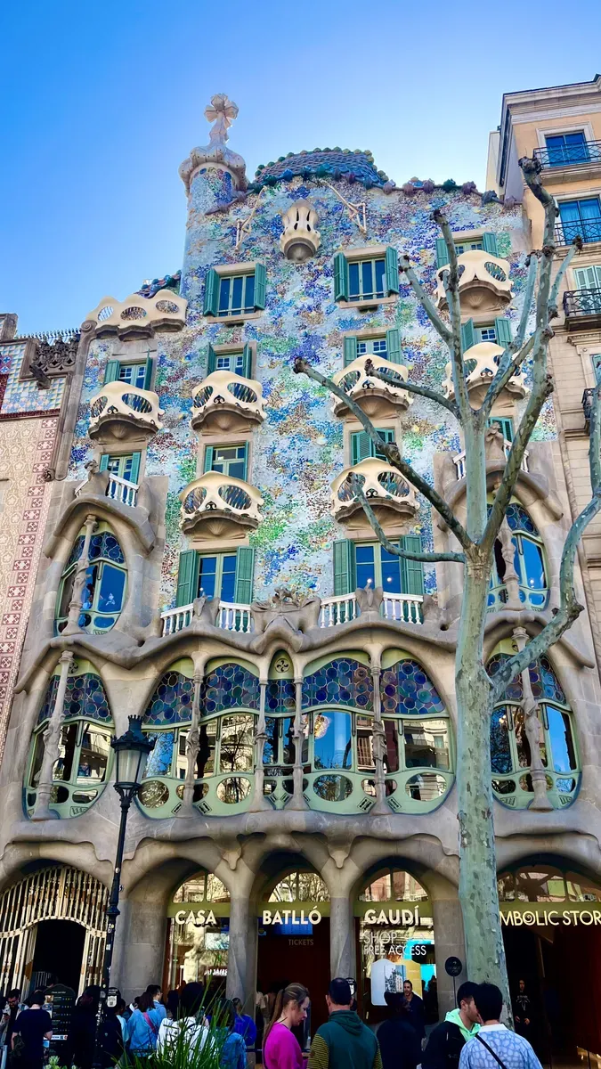Casa Batlló de Gaudí, Barcelona
